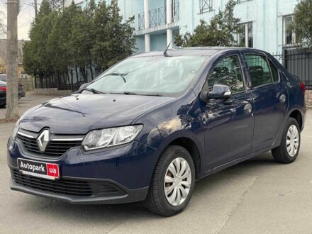 Рено Логан 2015 в Киеве на Automoto.ua Синий Рено Логан, объемом двигателя 1.6 л и пробегом 132 тыс. км за 6790 $, фото 1 на Automoto.ua