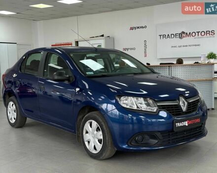 Синий Рено Логан, объемом двигателя 1.6 л и пробегом 102 тыс. км за 7990 $, фото 1 на Automoto.ua