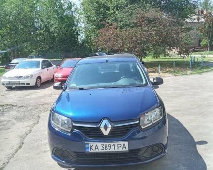 Синий Рено Логан, объемом двигателя 1.6 л и пробегом 68 тыс. км за 8500 $, фото 1 на Automoto.ua