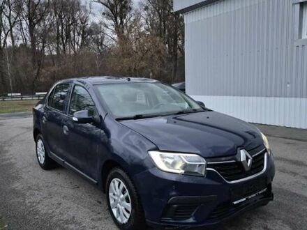Синий Рено Логан, объемом двигателя 1 л и пробегом 150 тыс. км за 2999 $, фото 1 на Automoto.ua