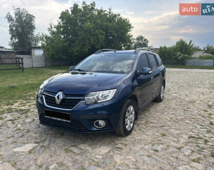 Синий Рено Логан, объемом двигателя 1.5 л и пробегом 102 тыс. км за 9300 $, фото 1 на Automoto.ua