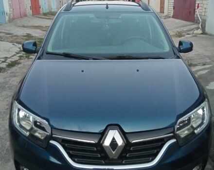 Синій Рено Логан, об'ємом двигуна 1.46 л та пробігом 90 тис. км за 10000 $, фото 1 на Automoto.ua