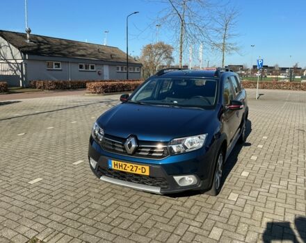 Синій Рено Логан, об'ємом двигуна 0.9 л та пробігом 158 тис. км за 8840 $, фото 1 на Automoto.ua