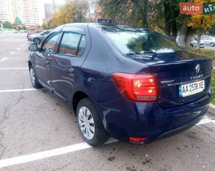 Синий Рено Логан, объемом двигателя 1.46 л и пробегом 175 тыс. км за 6850 $, фото 1 на Automoto.ua