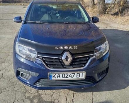 Синий Рено Логан, объемом двигателя 1.46 л и пробегом 312 тыс. км за 8500 $, фото 1 на Automoto.ua