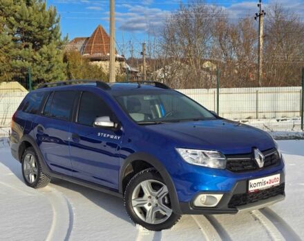 Синій Рено Логан, об'ємом двигуна 0.9 л та пробігом 120 тис. км за 10499 $, фото 1 на Automoto.ua