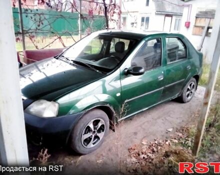 Зеленый Рено Логан, объемом двигателя 1.6 л и пробегом 280 тыс. км за 2000 $, фото 3 на Automoto.ua