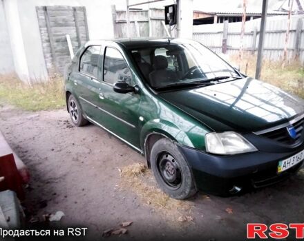Зеленый Рено Логан, объемом двигателя 1.6 л и пробегом 280 тыс. км за 2000 $, фото 2 на Automoto.ua