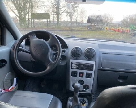 Зеленый Рено Логан, объемом двигателя 1.4 л и пробегом 192 тыс. км за 1800 $, фото 1 на Automoto.ua