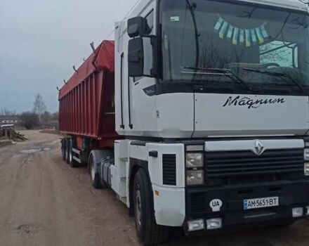 Белый Рено Магнум, объемом двигателя 12 л и пробегом 1000 тыс. км за 18500 $, фото 6 на Automoto.ua