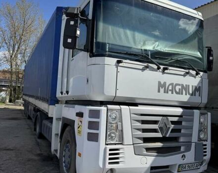 Білий Рено Магнум, об'ємом двигуна 12.13 л та пробігом 860 тис. км за 13500 $, фото 3 на Automoto.ua
