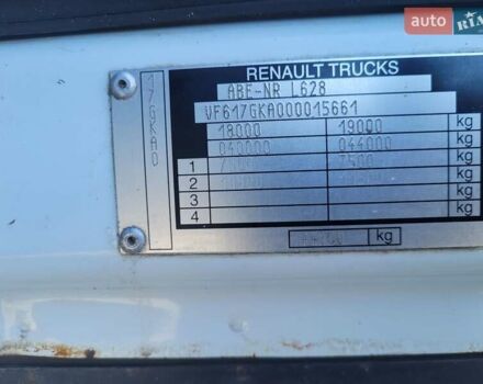 Білий Рено Магнум, об'ємом двигуна 12.9 л та пробігом 1 тис. км за 10500 $, фото 17 на Automoto.ua