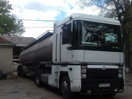 Білий Рено Магнум, об'ємом двигуна 10 л та пробігом 999 тис. км за 13500 $, фото 1 на Automoto.ua