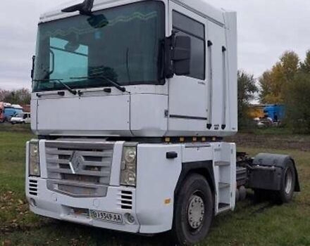 Белый Рено Магнум, объемом двигателя 12.8 л и пробегом 129 тыс. км за 6652 $, фото 1 на Automoto.ua