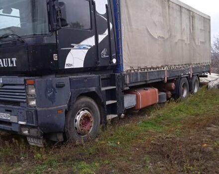 Черный Рено Магнум, объемом двигателя 12.02 л и пробегом 560 тыс. км за 7500 $, фото 1 на Automoto.ua