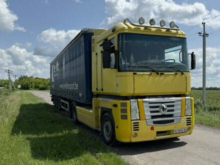 Желтый Рено Магнум, объемом двигателя 12 л и пробегом 1 тыс. км за 8000 $, фото 1 на Automoto.ua