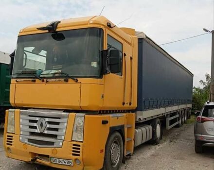 Желтый Рено Магнум, объемом двигателя 12.78 л и пробегом 980 тыс. км за 8500 $, фото 1 на Automoto.ua