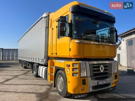 Желтый Рено Магнум, объемом двигателя 12.78 л и пробегом 1 тыс. км за 15500 $, фото 1 на Automoto.ua
