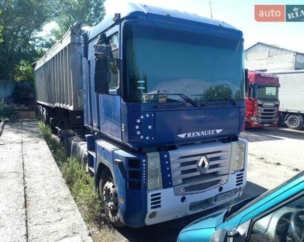 Синій Рено Магнум, об'ємом двигуна 12.13 л та пробігом 900 тис. км за 15000 $, фото 1 на Automoto.ua