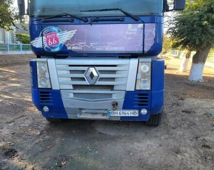 Синий Рено Магнум, объемом двигателя 11.9 л и пробегом 1 тыс. км за 16000 $, фото 1 на Automoto.ua