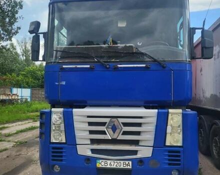 Синий Рено Магнум, объемом двигателя 12 л и пробегом 1000 тыс. км за 7350 $, фото 1 на Automoto.ua