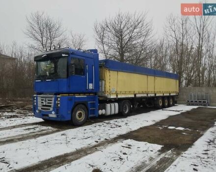 Синій Рено Магнум, об'ємом двигуна 12.9 л та пробігом 900 тис. км за 9500 $, фото 12 на Automoto.ua
