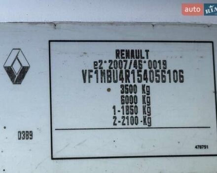 Білий Рено Мастєр, об'ємом двигуна 2.3 л та пробігом 49 тис. км за 19900 $, фото 82 на Automoto.ua