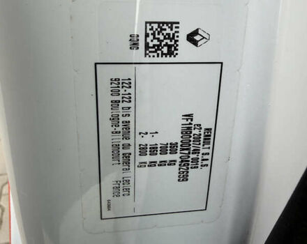 Білий Рено Мастєр, об'ємом двигуна 2.3 л та пробігом 33 тис. км за 30500 $, фото 60 на Automoto.ua