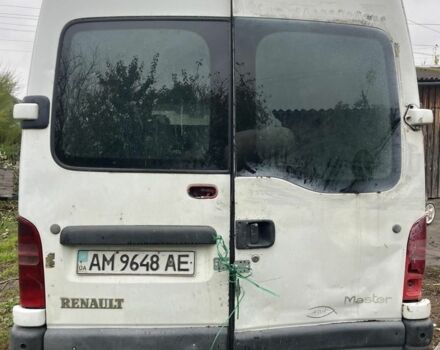 Белый Рено Мастер, объемом двигателя 2.8 л и пробегом 300 тыс. км за 1000 $, фото 1 на Automoto.ua