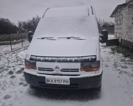 Белый Рено Мастер, объемом двигателя 2.5 л и пробегом 500 тыс. км за 2000 $, фото 1 на Automoto.ua