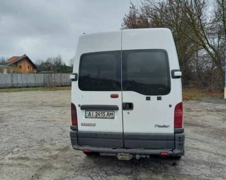 Білий Рено Мастєр, об'ємом двигуна 2.2 л та пробігом 600 тис. км за 5600 $, фото 5 на Automoto.ua