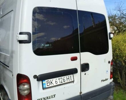 Белый Рено Мастер, объемом двигателя 2.5 л и пробегом 590 тыс. км за 5400 $, фото 5 на Automoto.ua