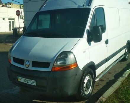 Белый Рено Мастер, объемом двигателя 2.5 л и пробегом 495 тыс. км за 6500 $, фото 2 на Automoto.ua