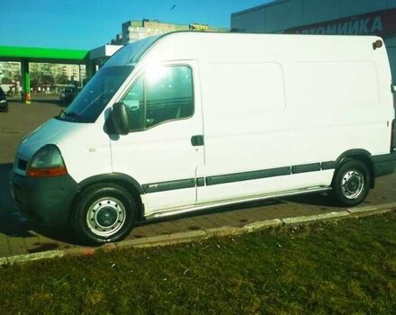 Белый Рено Мастер, объемом двигателя 2.5 л и пробегом 495 тыс. км за 6500 $, фото 3 на Automoto.ua