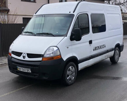 Белый Рено Мастер, объемом двигателя 2.5 л и пробегом 473 тыс. км за 5000 $, фото 2 на Automoto.ua