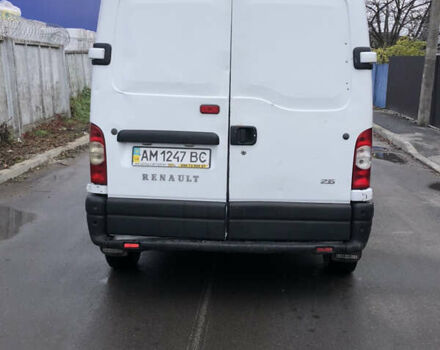 Белый Рено Мастер, объемом двигателя 2.5 л и пробегом 473 тыс. км за 5000 $, фото 1 на Automoto.ua