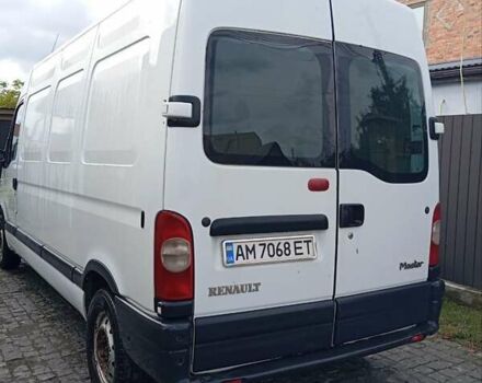 Білий Рено Мастєр, об'ємом двигуна 2.46 л та пробігом 329 тис. км за 7300 $, фото 8 на Automoto.ua
