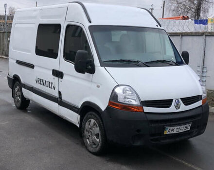 Белый Рено Мастер, объемом двигателя 2.5 л и пробегом 473 тыс. км за 5000 $, фото 7 на Automoto.ua