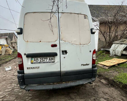 Белый Рено Мастер, объемом двигателя 2.95 л и пробегом 400 тыс. км за 3200 $, фото 3 на Automoto.ua