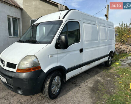 Белый Рено Мастер, объемом двигателя 2.5 л и пробегом 523 тыс. км за 6500 $, фото 2 на Automoto.ua
