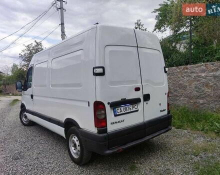 Белый Рено Мастер, объемом двигателя 2.5 л и пробегом 515 тыс. км за 7800 $, фото 3 на Automoto.ua