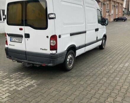 Белый Рено Мастер, объемом двигателя 2.5 л и пробегом 312 тыс. км за 6900 $, фото 2 на Automoto.ua