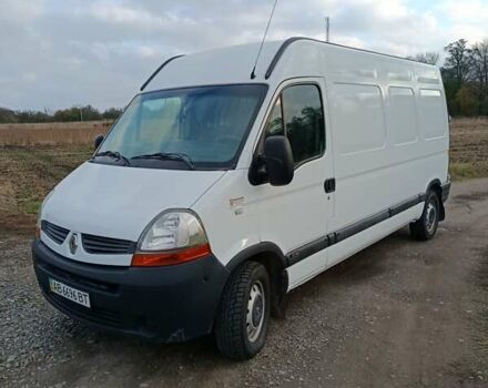 Білий Рено Мастєр, об'ємом двигуна 2.5 л та пробігом 333 тис. км за 9000 $, фото 1 на Automoto.ua