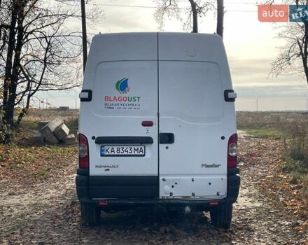 Белый Рено Мастер, объемом двигателя 2.5 л и пробегом 312 тыс. км за 8800 $, фото 6 на Automoto.ua
