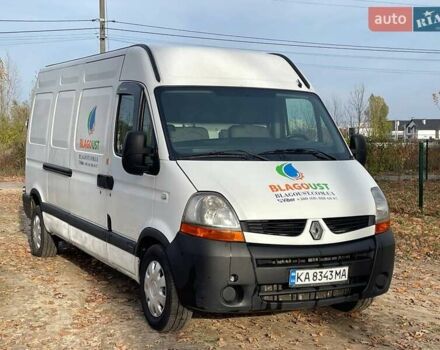 Белый Рено Мастер, объемом двигателя 2.5 л и пробегом 312 тыс. км за 8800 $, фото 2 на Automoto.ua