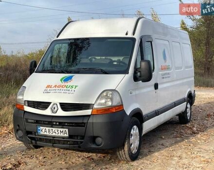 Белый Рено Мастер, объемом двигателя 2.5 л и пробегом 312 тыс. км за 8800 $, фото 1 на Automoto.ua