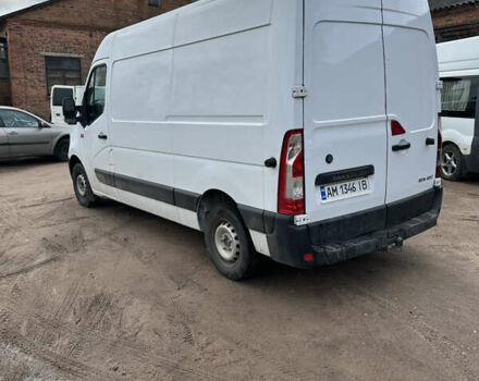 Білий Рено Мастєр, об'ємом двигуна 2.3 л та пробігом 214 тис. км за 17200 $, фото 1 на Automoto.ua