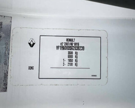Белый Рено Мастер, объемом двигателя 2.3 л и пробегом 344 тыс. км за 17500 $, фото 48 на Automoto.ua