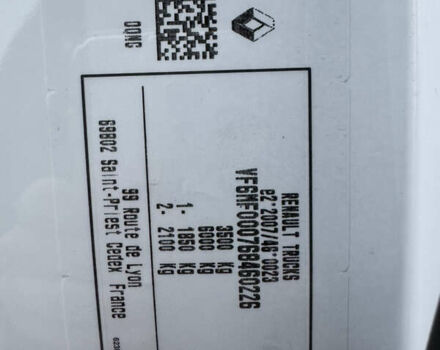 Белый Рено Мастер, объемом двигателя 2.3 л и пробегом 253 тыс. км за 20800 $, фото 31 на Automoto.ua