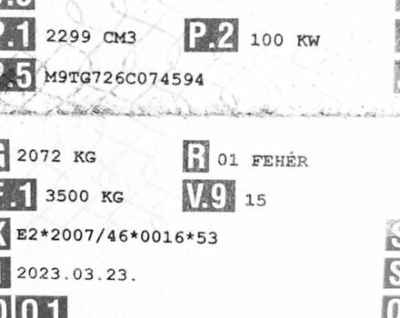 Білий Рено Мастєр, об'ємом двигуна 2.3 л та пробігом 105 тис. км за 21400 $, фото 50 на Automoto.ua